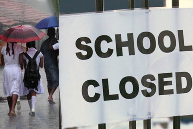 All Govt. Schools In Jaffna District Closed Today