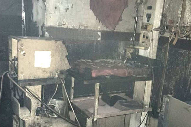 Four newborns die in hospital fire in India