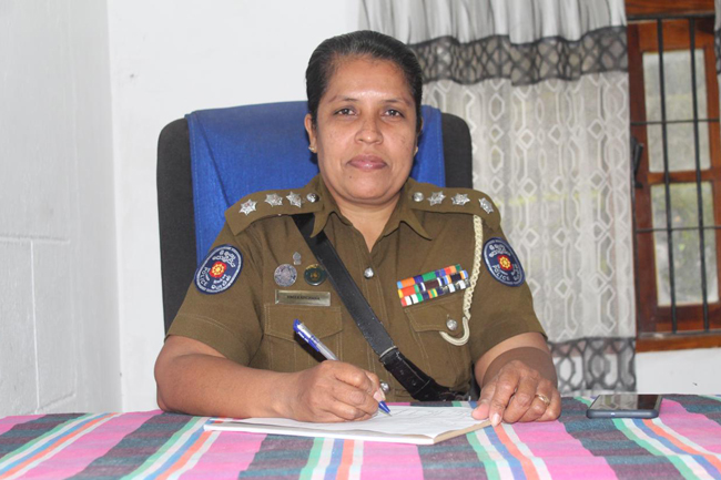 Woman Chief Inspector to assume duties as OIC of Nalla Police