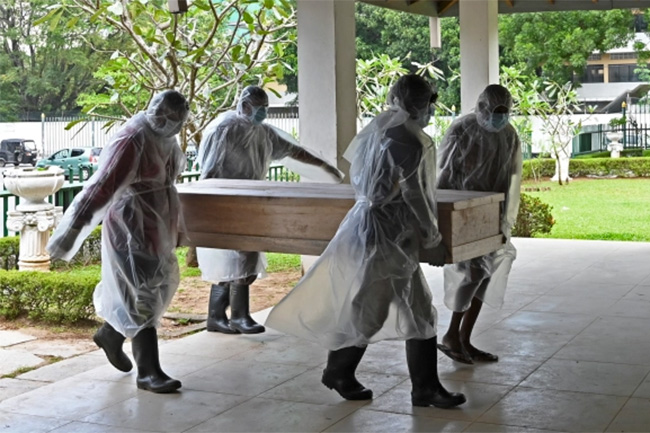 Sri Lanka records 488 new COVID cases and 16 more fatalities