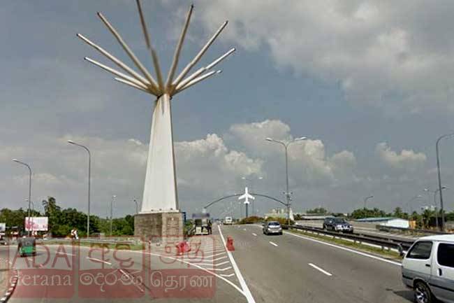 Part of Colombo-Katunayake Expressway closed on Nov. 14