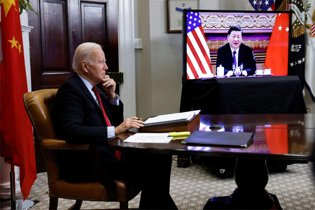 US, Chinese presidents begin first face-to-face virtual summit