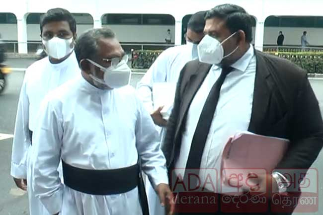 Fr. Cyril Gamini arrives at CID for second consecutive day