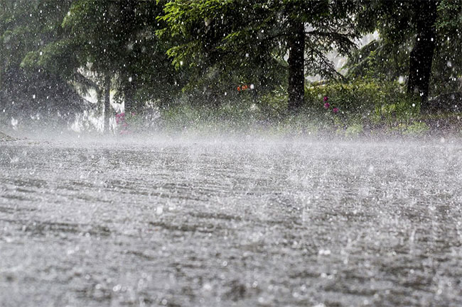 Weather advisory issued for heavy rain