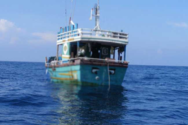 Fisherman missing after falling overboard