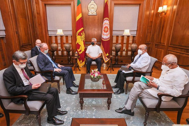 Top Russian security official calls on President Rajapaksa 