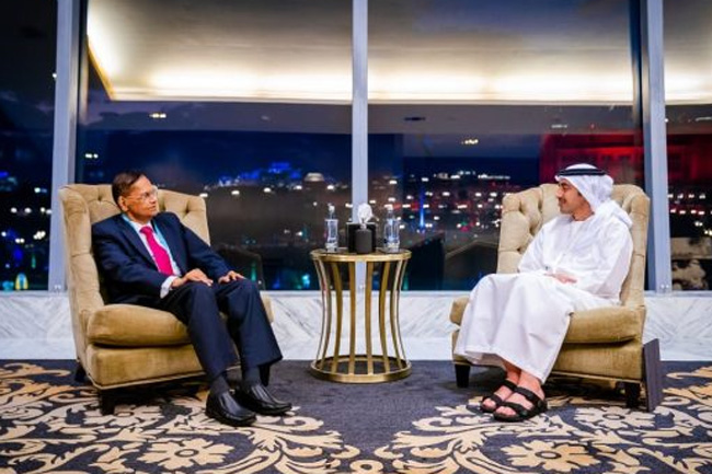 GL discusses energy, security & increased employment opportunities with UAE counterpart