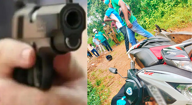 Woman shot dead while riding motorcycle
