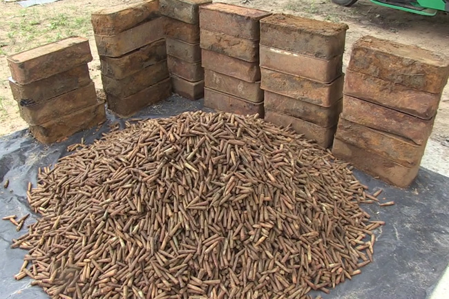STF recovers large cache of ammunition from Kilinochchi