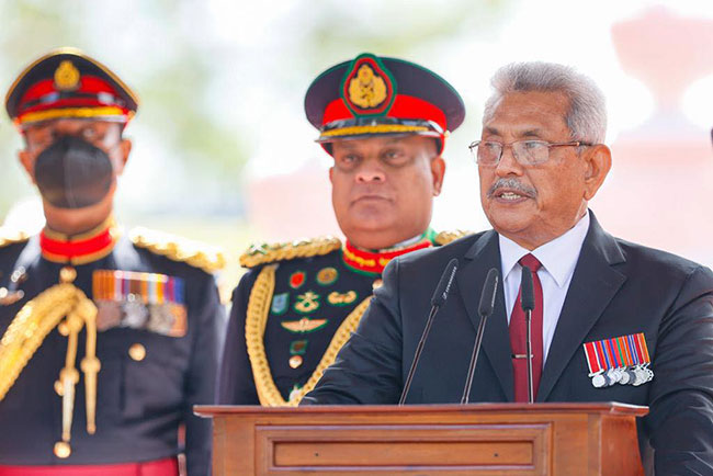 Discipline is one of the most important aspects in military officers life - President