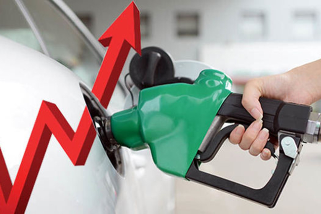 Fuel prices increased from today