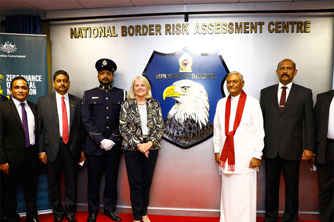 Sri Lanka s Border Risk Assessment Centre inaugurated