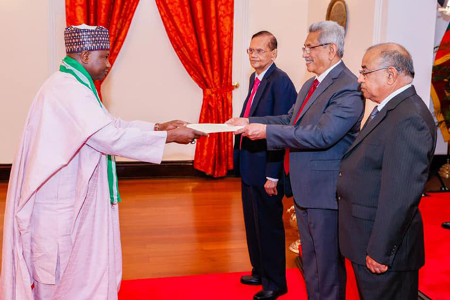 Seventeen newly-appointed envoys present credentials