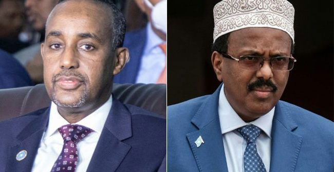 Somali president suspends PM's powers, accusing him of looting