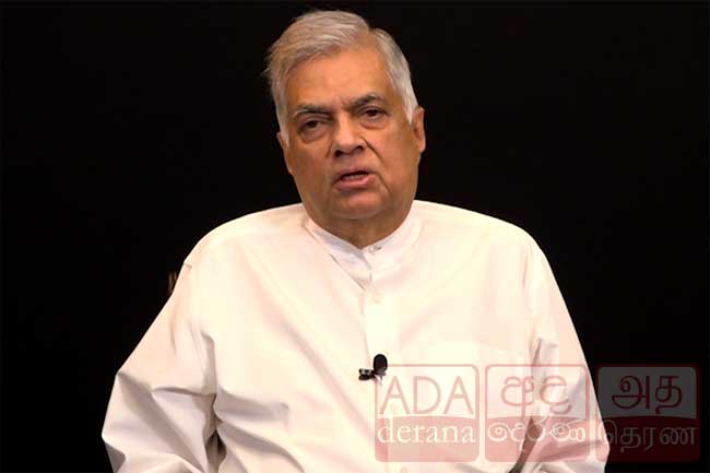 Ranil warns of an impending food shortage in Sri Lanka