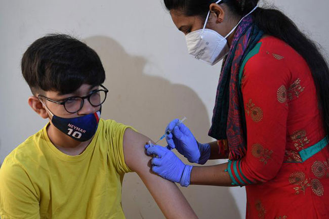 India launches drive to vaccinate children before a feared Omicron surge