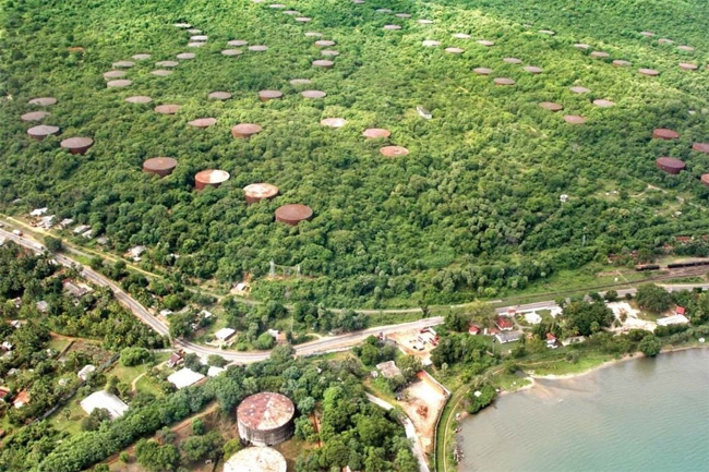 Cabinet gives go-ahead to Trincomalee Oil Tank Farm development project 