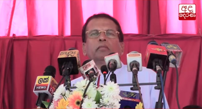 Maithripala on the first election result released this year