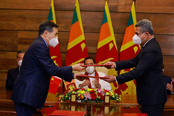 China and Sri Lanka ink several agreements… 