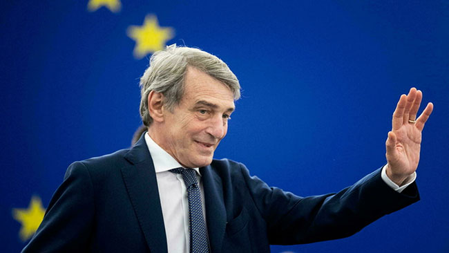 EU parliament president David Sassoli dies after hospitalisation 