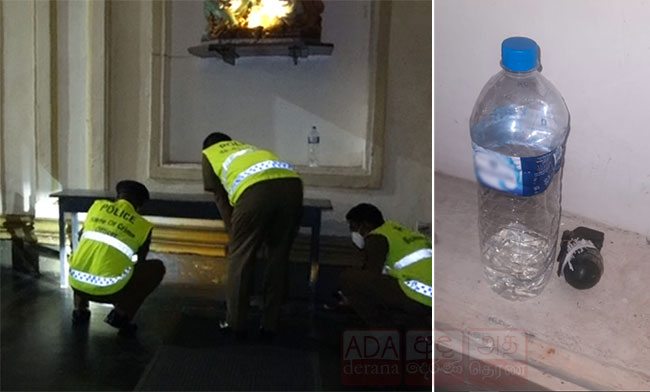 Hand grenade found in church premises in Borella