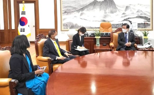 Speaker of Koreas National Assembly to visit Sri Lanka next week