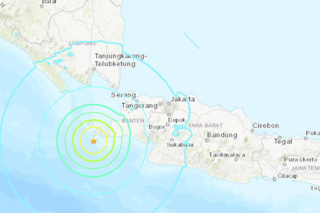 Earthquake of 6.7 magnitude strikes off Indonesia’s Java Island