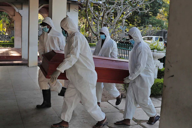 Sri Lanka records 17 new COVID deaths 