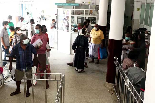 Health workers in Western Province on strike