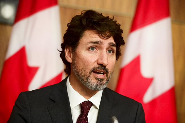 Canadian PM Trudeau tests positive for COVID-19
