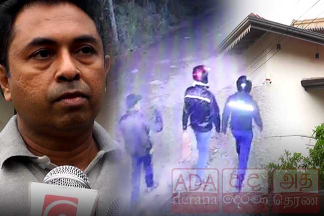 Journalist Chamuditha Samarawickrama’s residence attacked