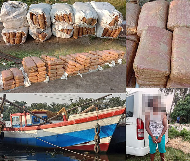 Suspect nabbed with 400kg of Kerala cannabis