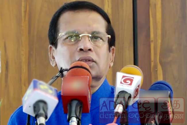 Maithripala responds to accusations over Easter attacks