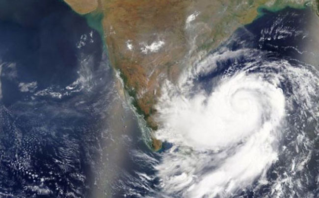 Low-pressure Area Taking Shape Over Southeast Bay Of Bengal