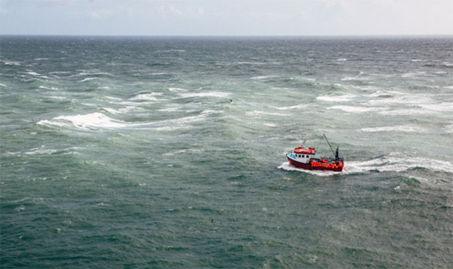 Advisory issued for sea areas around the island