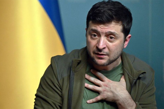 President Zelenskiy slams NATO for rejecting no-fly zone over Ukraine