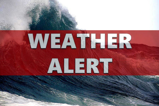 Weather advisory issued to naval and fishing communities