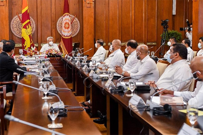 Meeting held between President and SLFP MPs