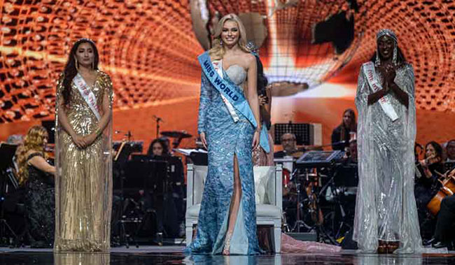 Poland’s Karolina Bielawska crowned Miss World 2021