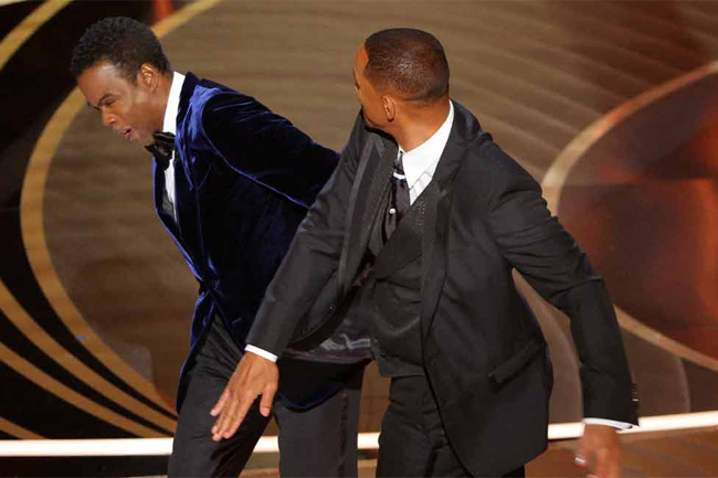 Will Smith apologises to Chris Rock after Oscars slap