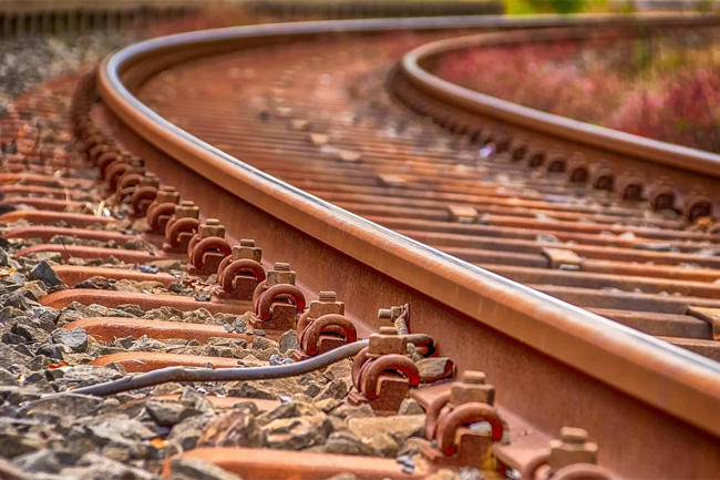 Father and son killed in motorcycle-train collision