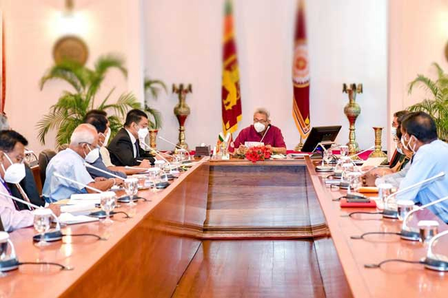 President chairs several rounds of discussions on present situation