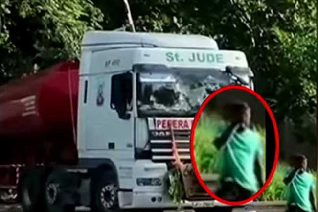 Youth arrested over attempt to set fire to fuel bowser during Rambukkana incident