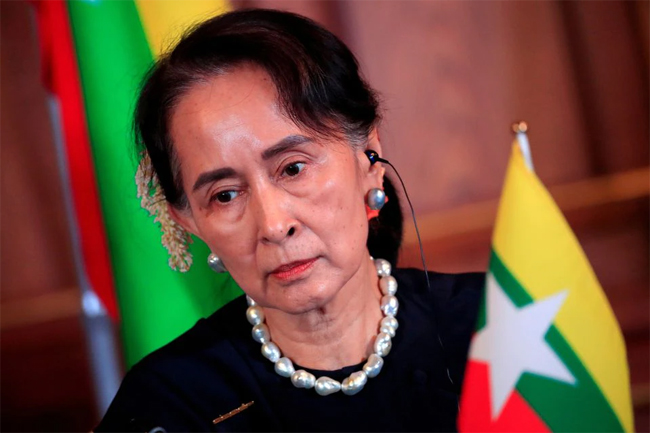 Myanmars Aung San Suu Kyi handed 5-year jail term for corruption