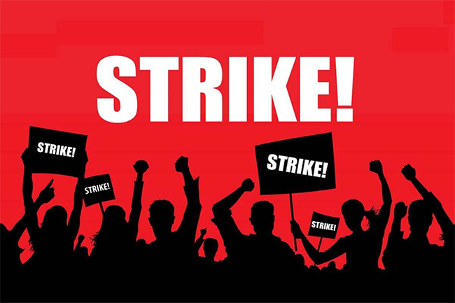 Host of trade unions to launch mass token strike tomorrow