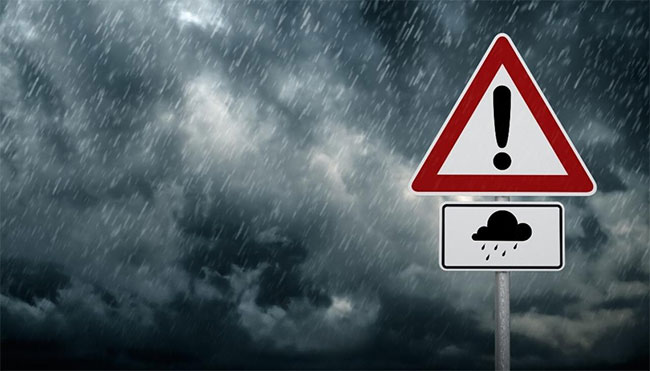 Weather advisory issued for heavy rain