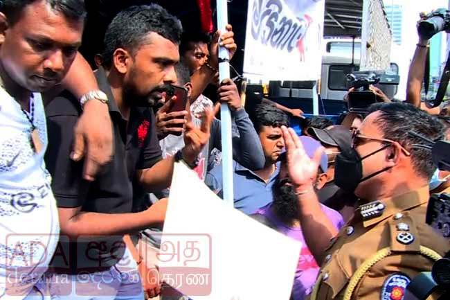 Court order issued on the protesters near Temple Trees