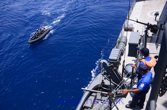 Navy arrests 14 people for trying to enter India illegally
