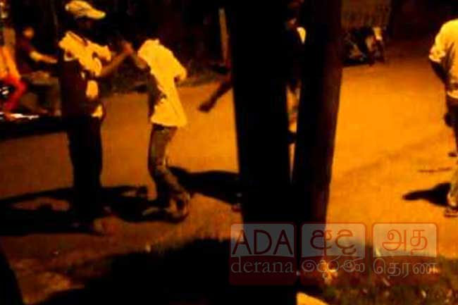 11 police officers and civilian injured in clash at Akkaraipattu