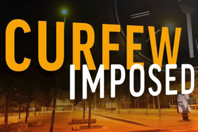 Western Province under police curfew until further notice